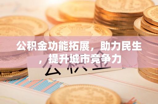 互助公积金功能拓展，助力民生，提升城市竞争力
