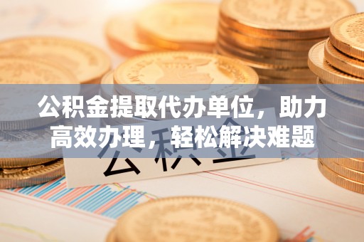 互助公积金提取代办单位，助力高效办理，轻松解决难题